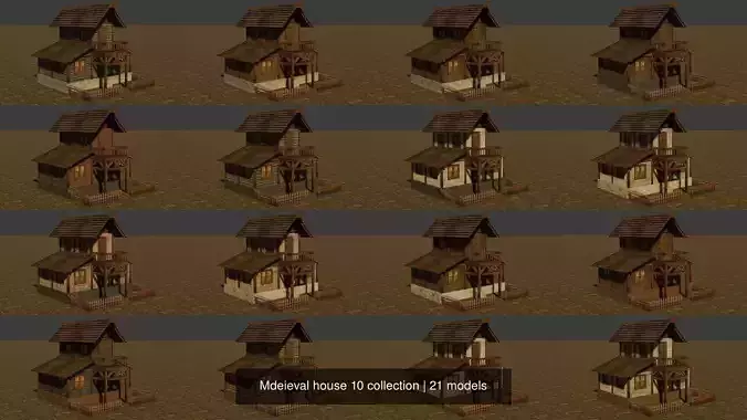Mdeieval house 10 collection