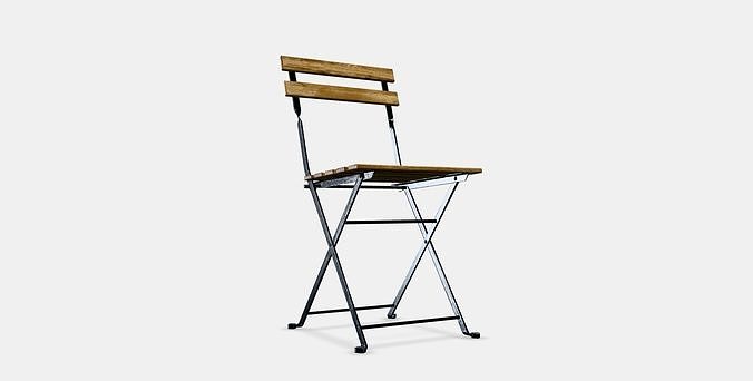 TARNO Terne Outdoor Chair Low-poly 3D model 3