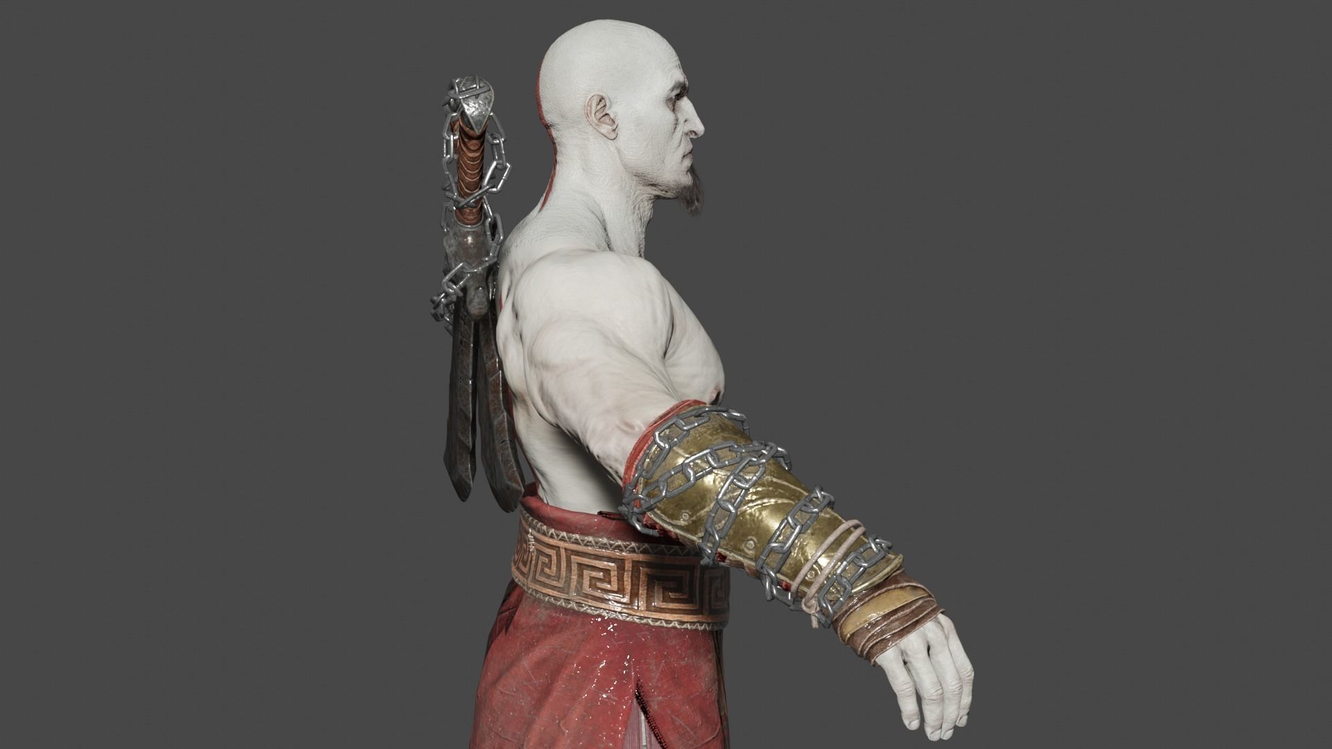 Kratos 3D model_3
