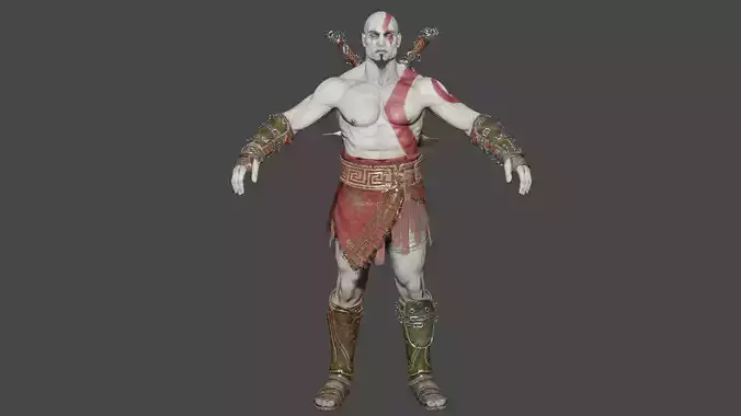 Kratos 3D model