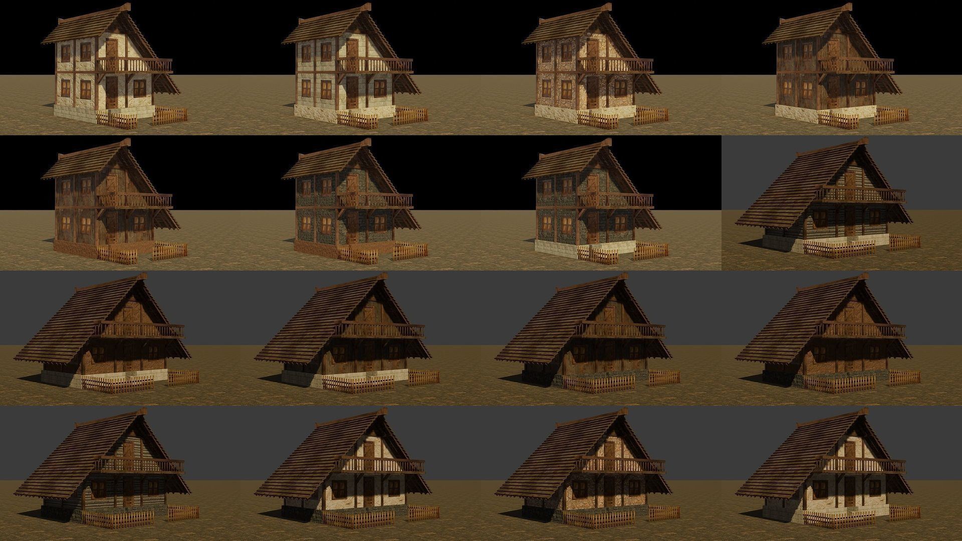 Medieval house Super Mega collection 4 _11