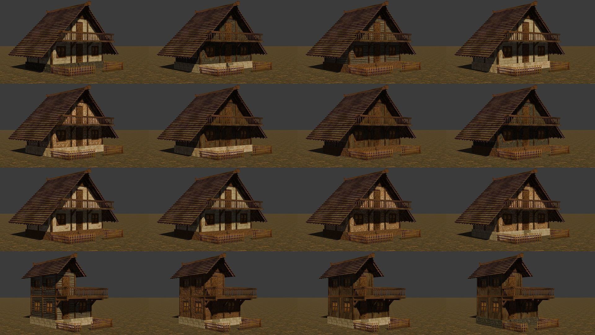 Medieval house Super Mega collection 4 _13