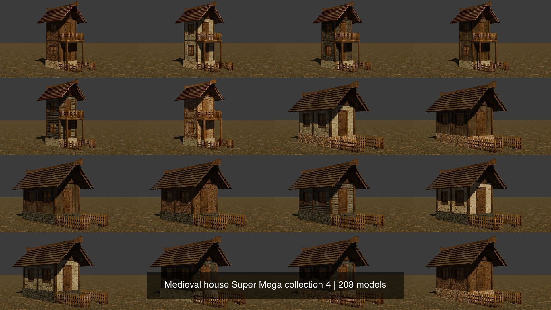 Medieval house Super Mega collection 4 _4