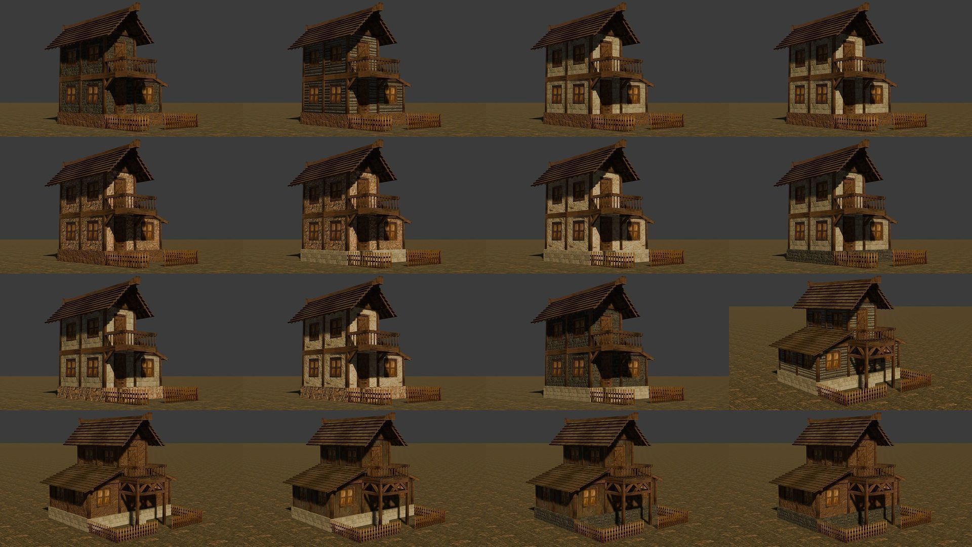 Medieval house Super Mega collection 4 _21
