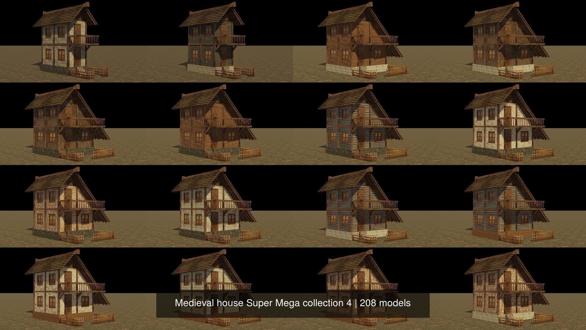 Medieval house Super Mega collection 4 _10