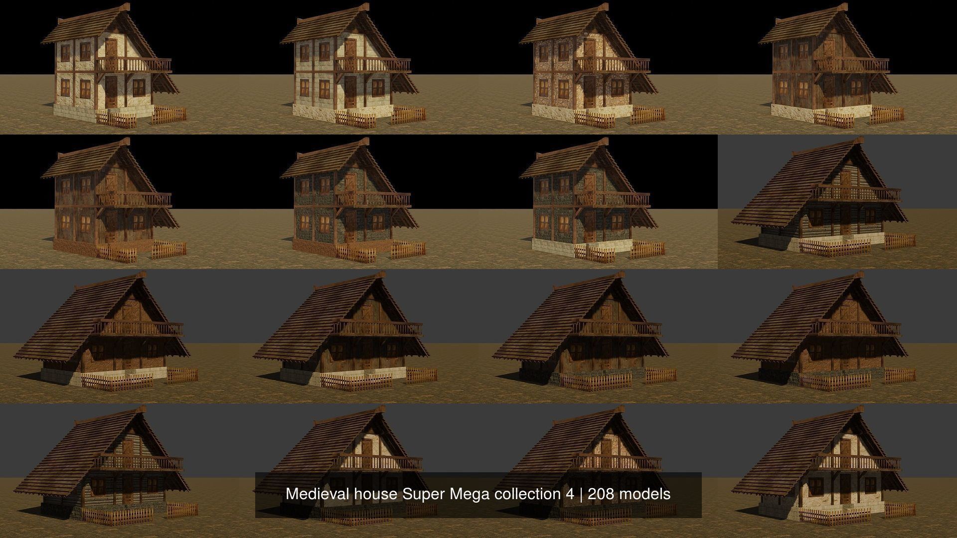 Medieval house Super Mega collection 4 _12