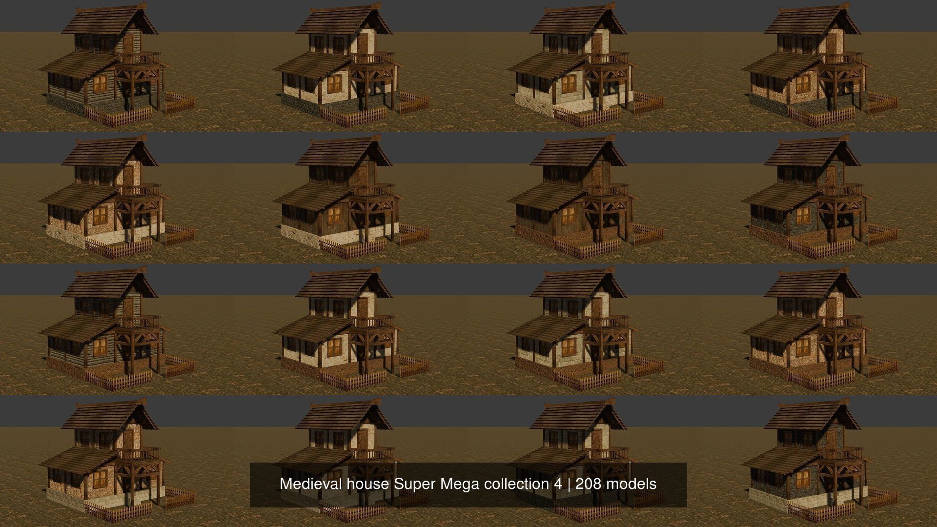 Medieval house Super Mega collection 4 _25