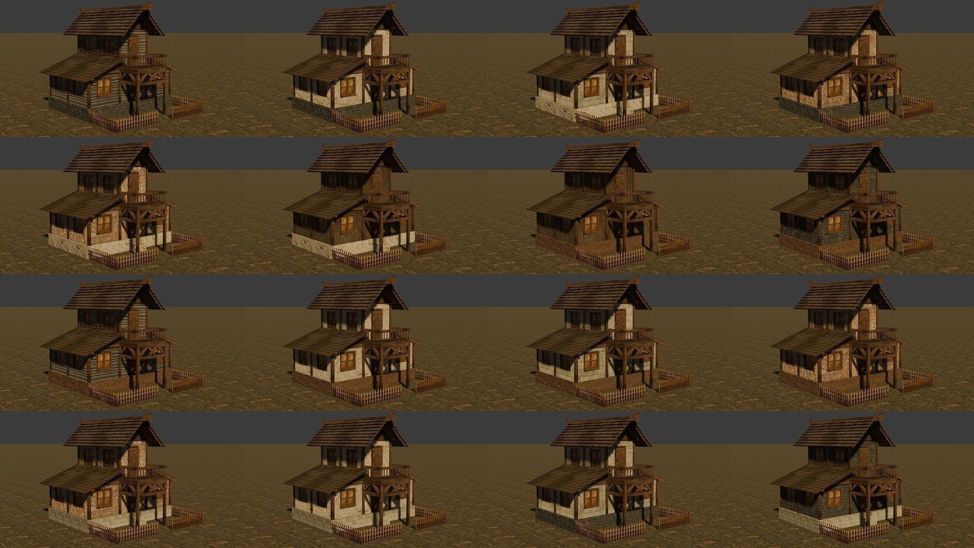 Medieval house Super Mega collection 4 _23