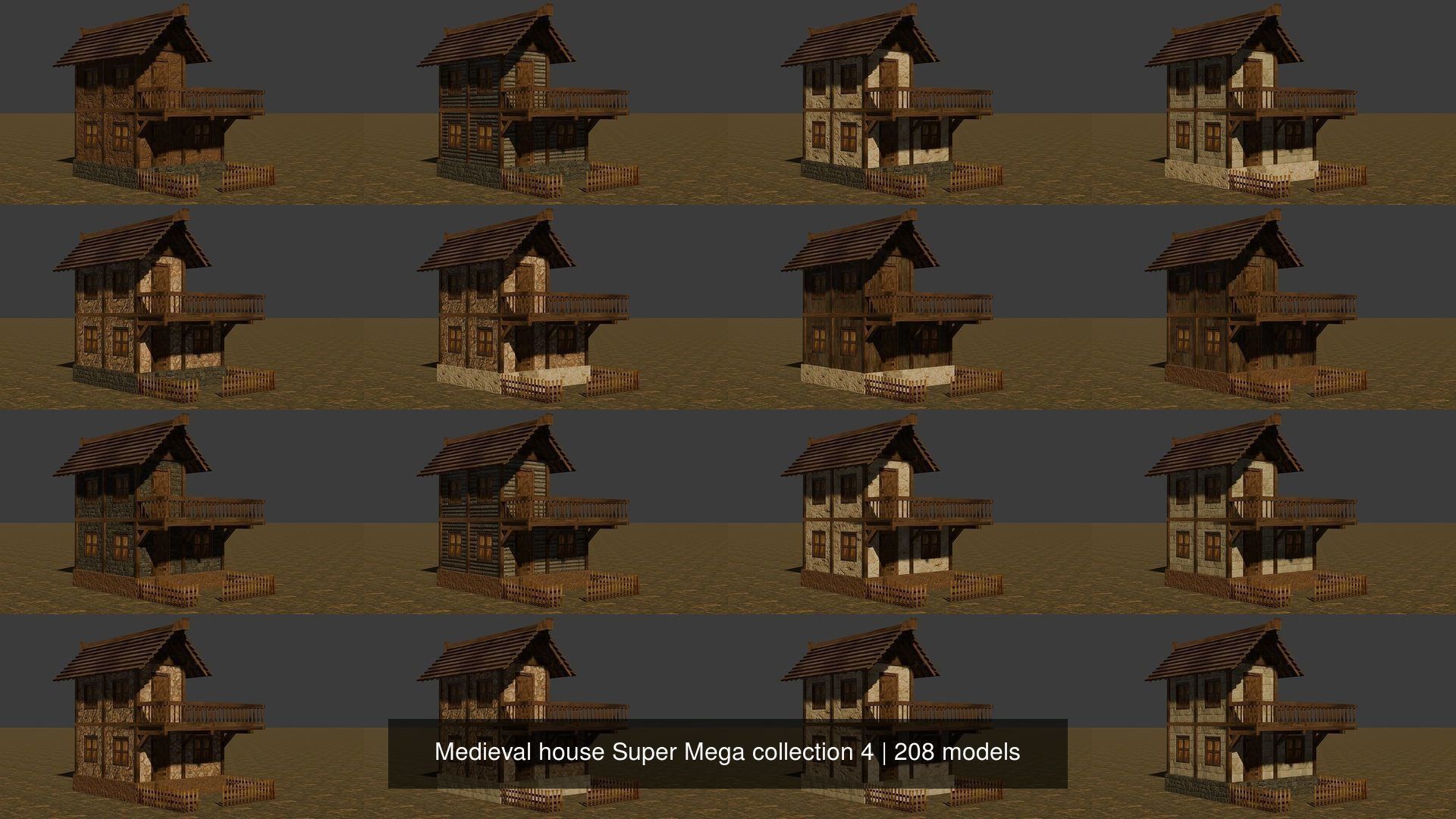 Medieval house Super Mega collection 4 _16