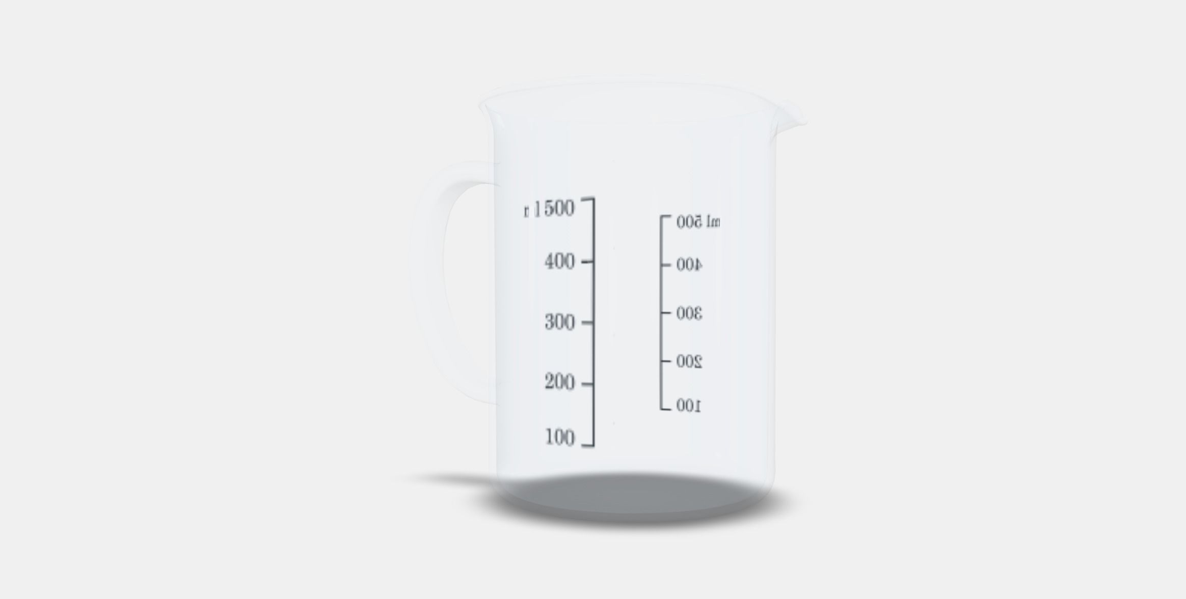 VARDAGEN Measuring jug 3 Low-poly 3D model_6