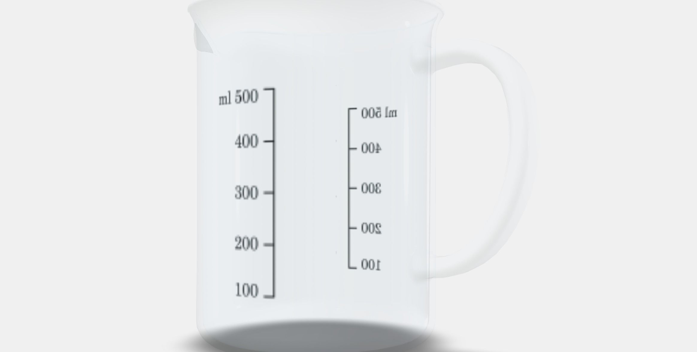 VARDAGEN Measuring jug 3 Low-poly 3D model_13