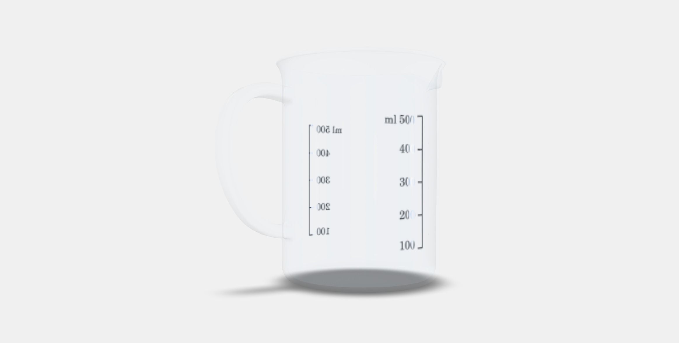 VARDAGEN Measuring jug 3 Low-poly 3D model_16