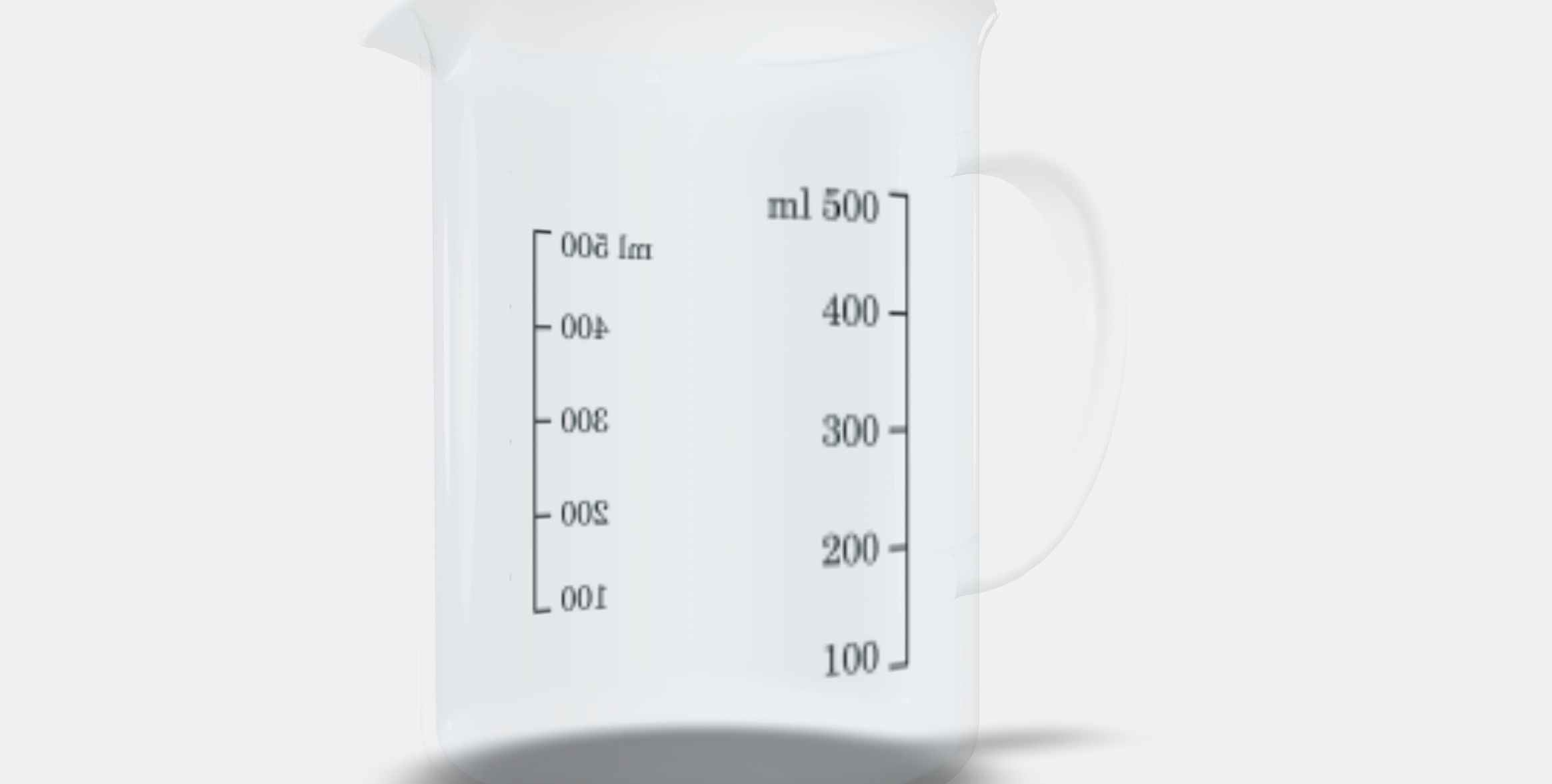 VARDAGEN Measuring jug 3 Low-poly 3D model_8
