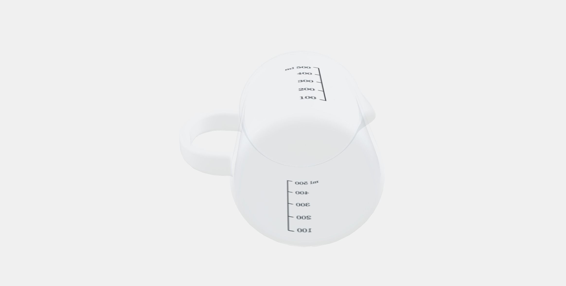 VARDAGEN Measuring jug 3 Low-poly 3D model_7