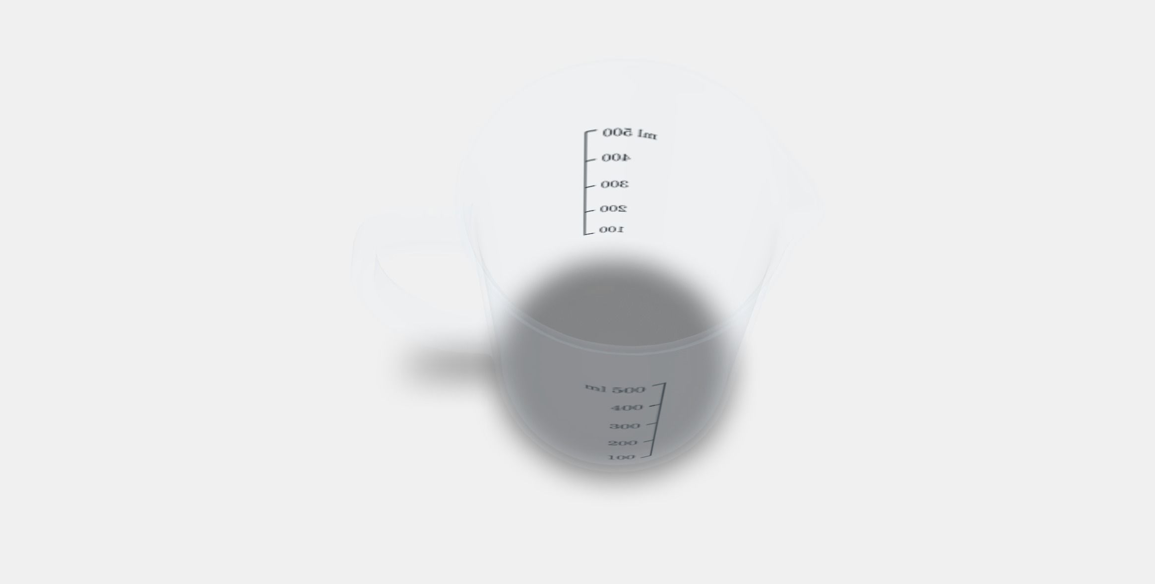 VARDAGEN Measuring jug 3 Low-poly 3D model_2