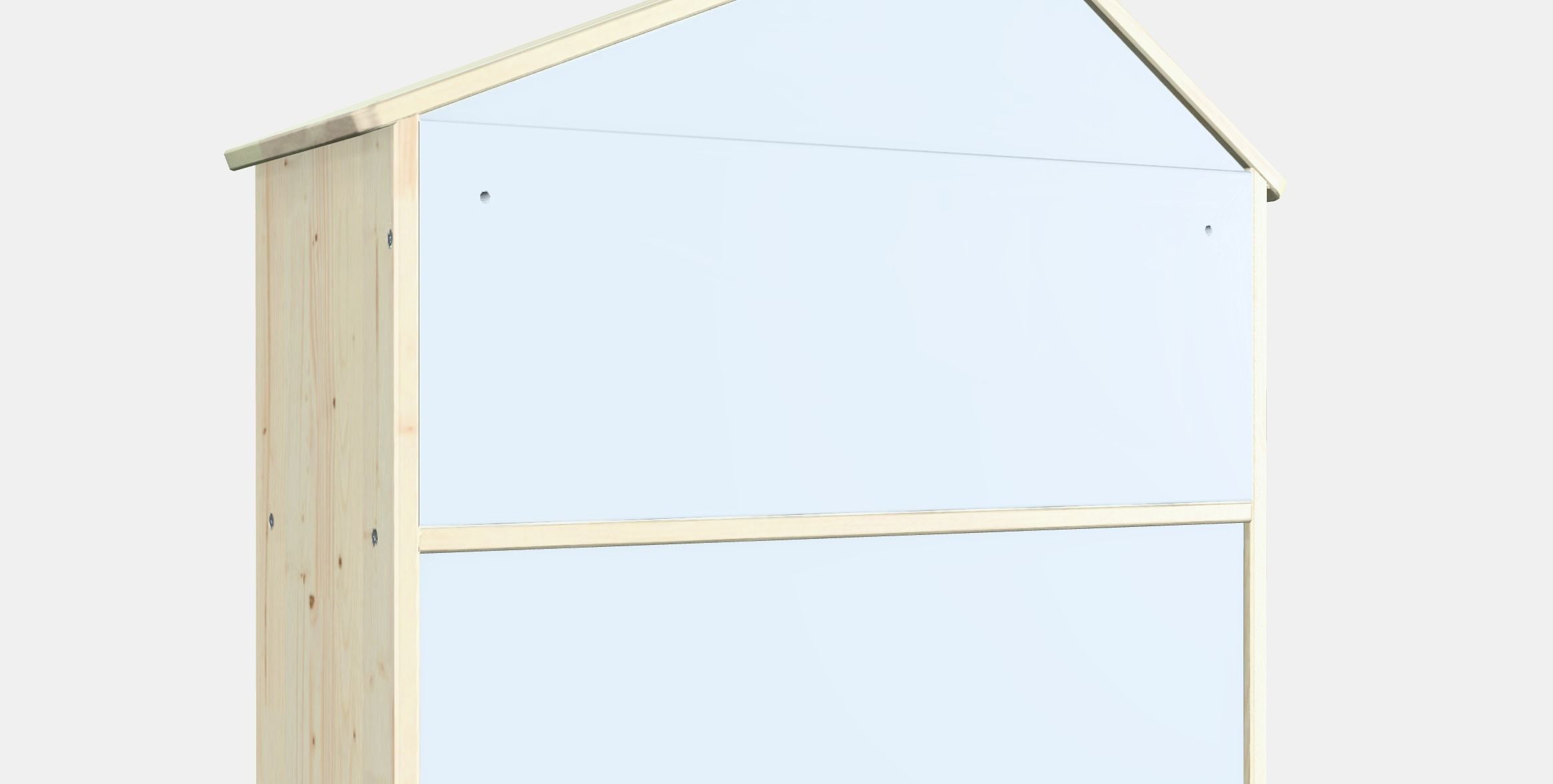 FLISAT Dolls house-wall shelf Low-poly 3D model_3