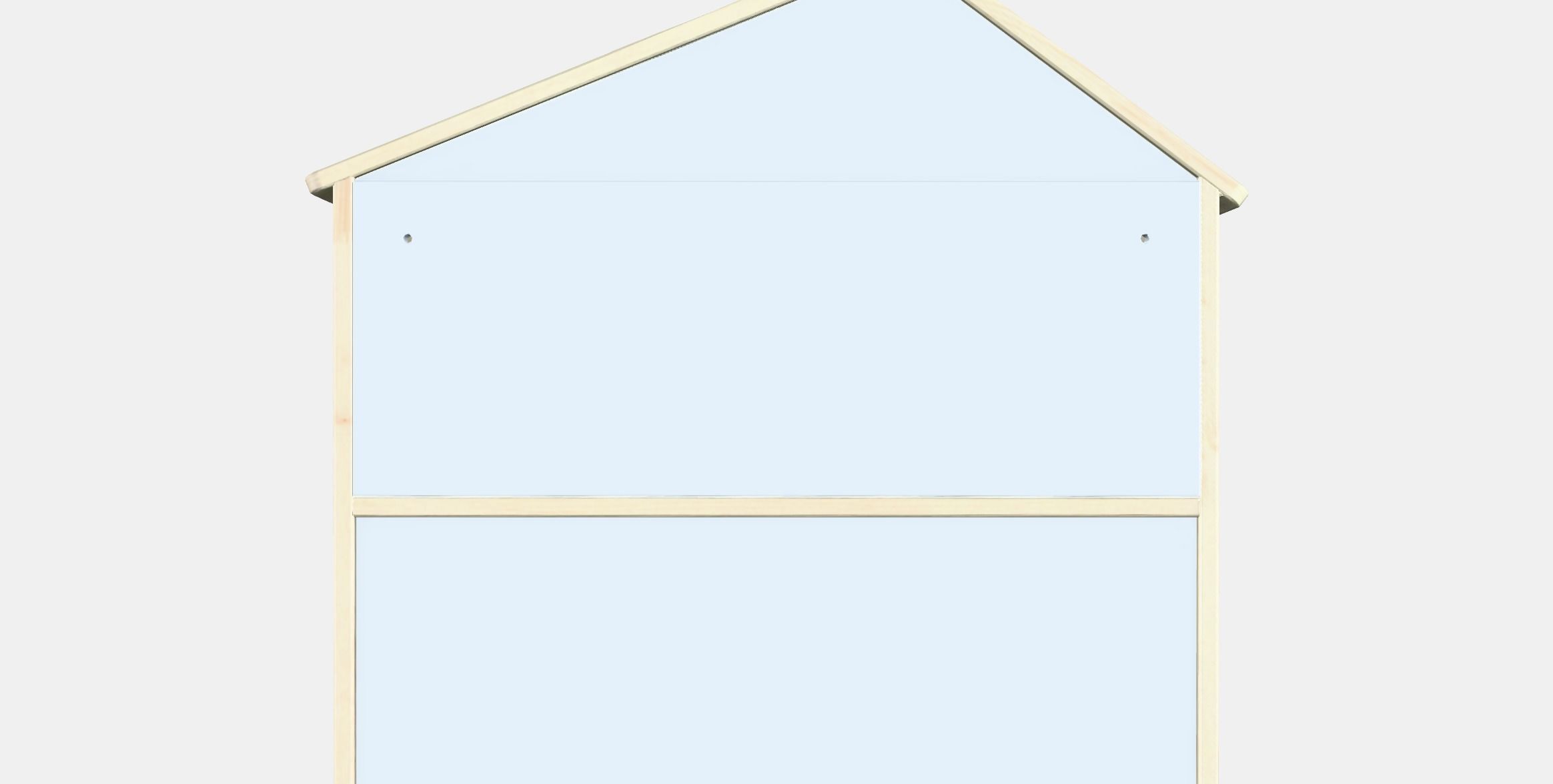 FLISAT Dolls house-wall shelf Low-poly 3D model_16