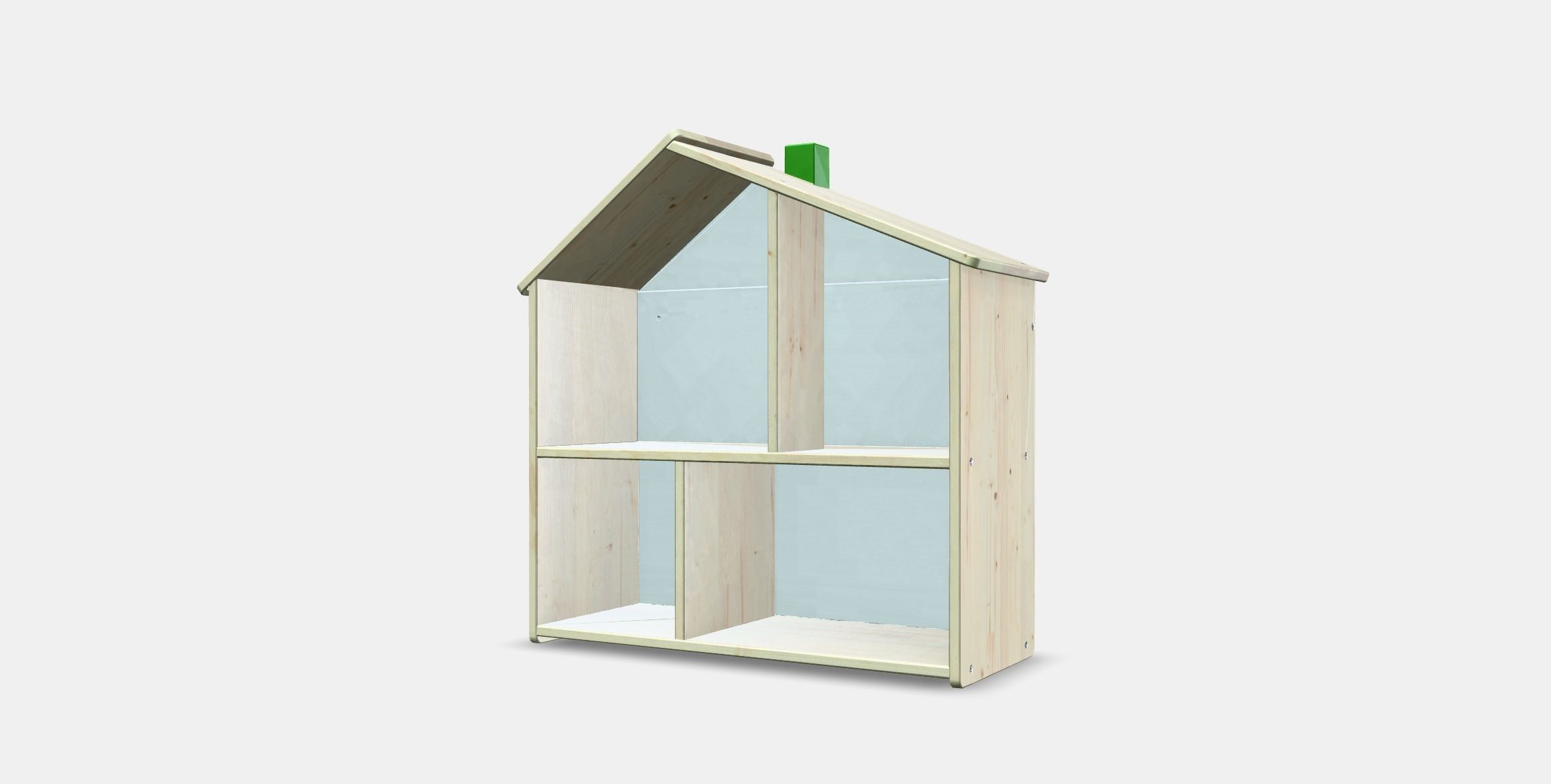 FLISAT Dolls house-wall shelf Low-poly 3D model_13