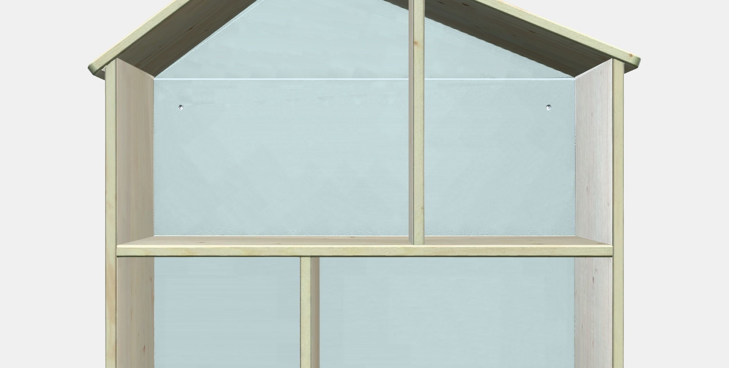 FLISAT Dolls house-wall shelf Low-poly 3D model_12