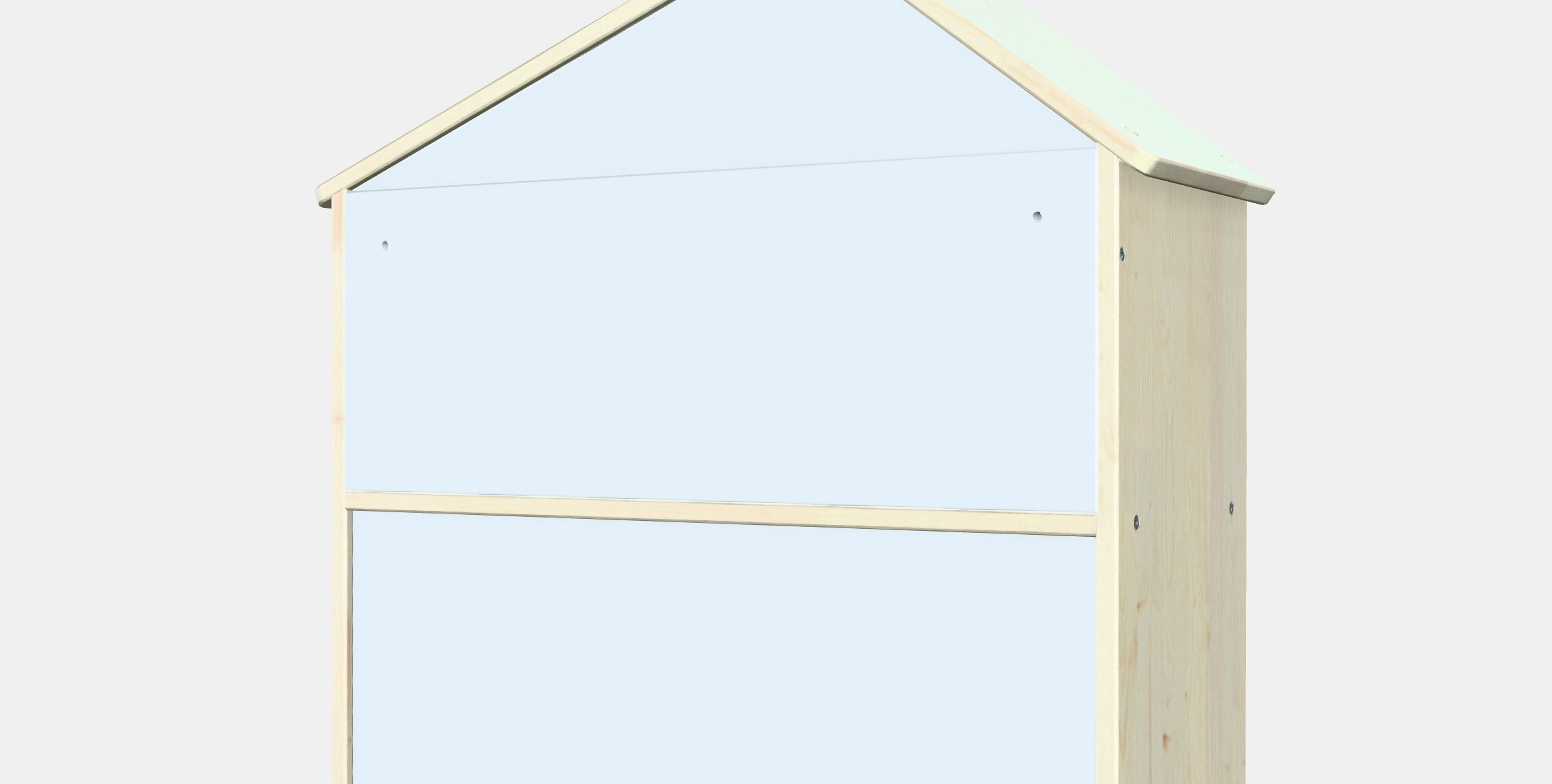 FLISAT Dolls house-wall shelf Low-poly 3D model_7