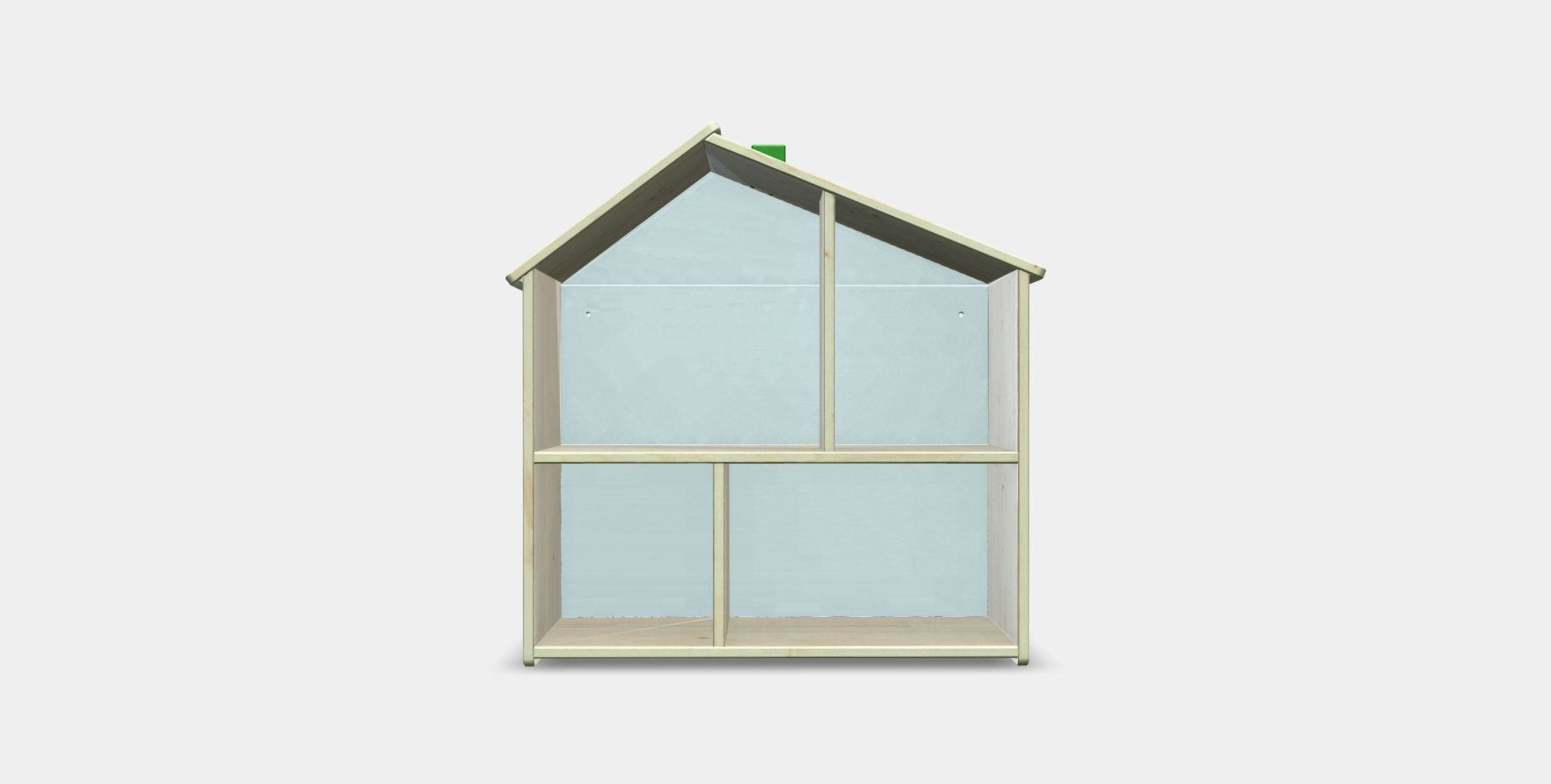 FLISAT Dolls house-wall shelf Low-poly 3D model_11