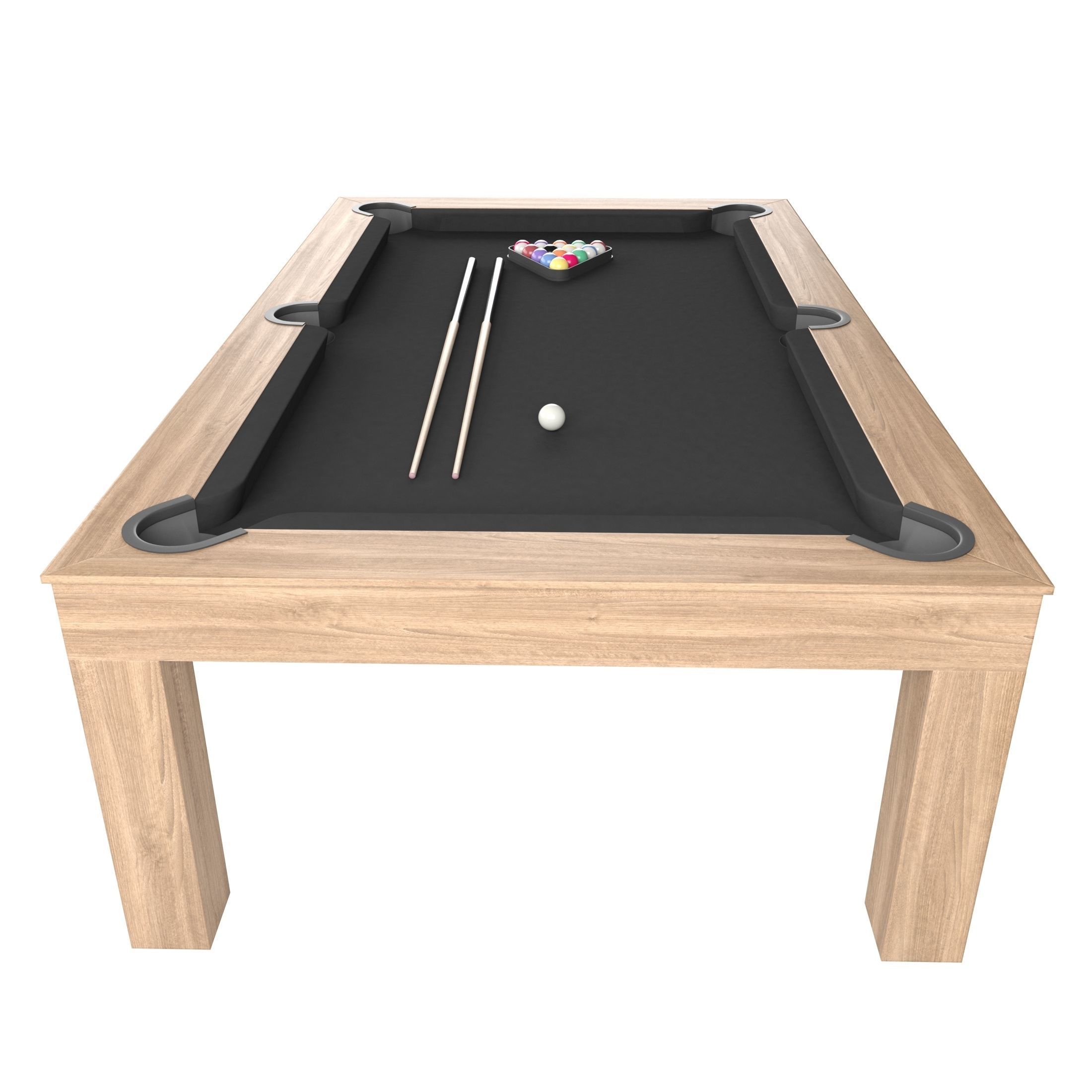 Modern Pool Table Billard 3D model_4