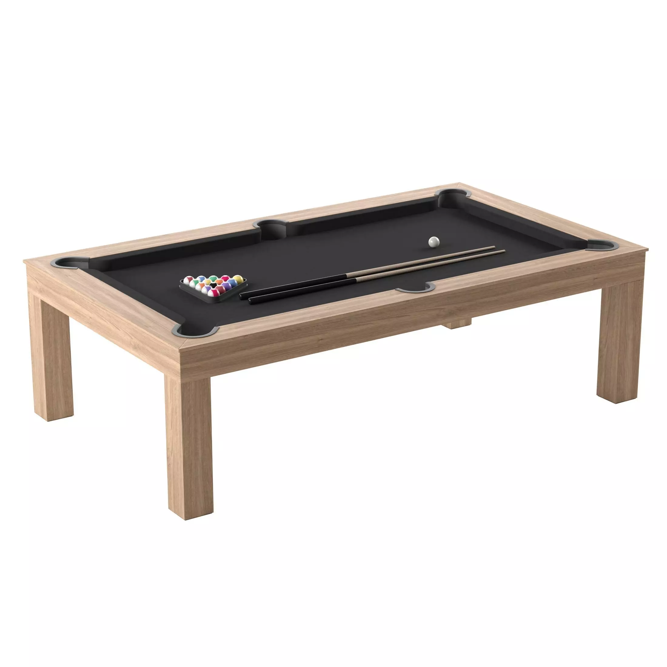 Modern Pool Table Billard 3D model_0