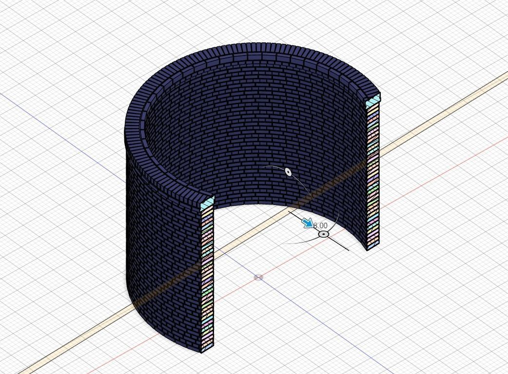 Model Railway Tunnel Vent 3D print model_14