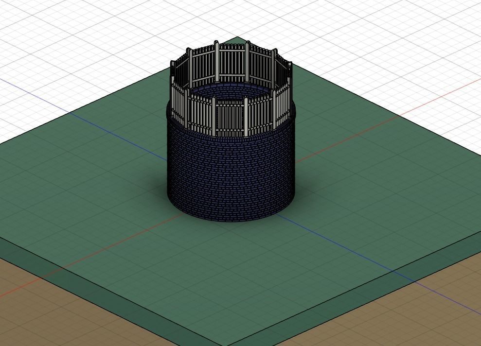 Model Railway Tunnel Vent 3D print model_3