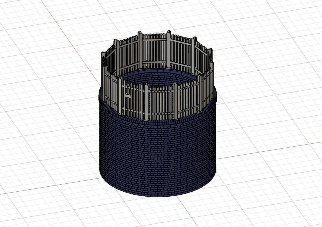 Model Railway Tunnel Vent 3D print model_2