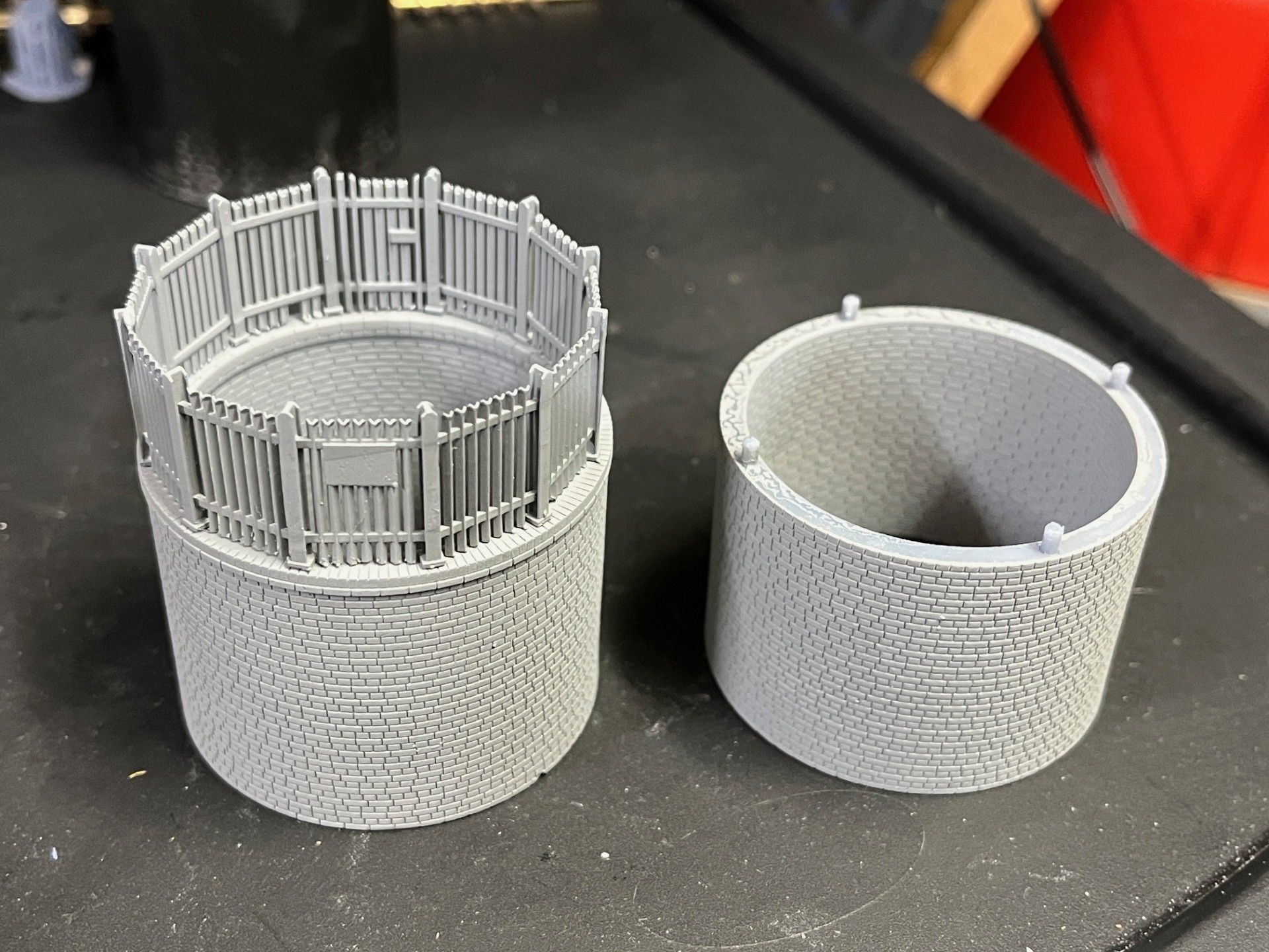 Model Railway Tunnel Vent 3D print model_1