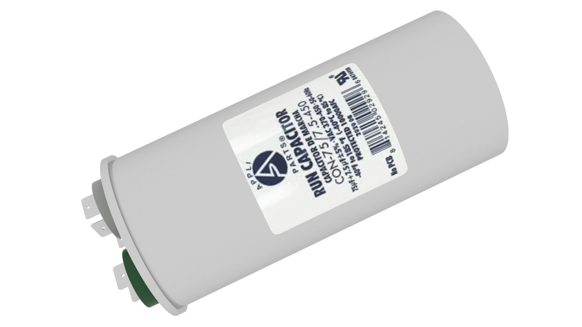 HVAC Capacitor 3D model_11
