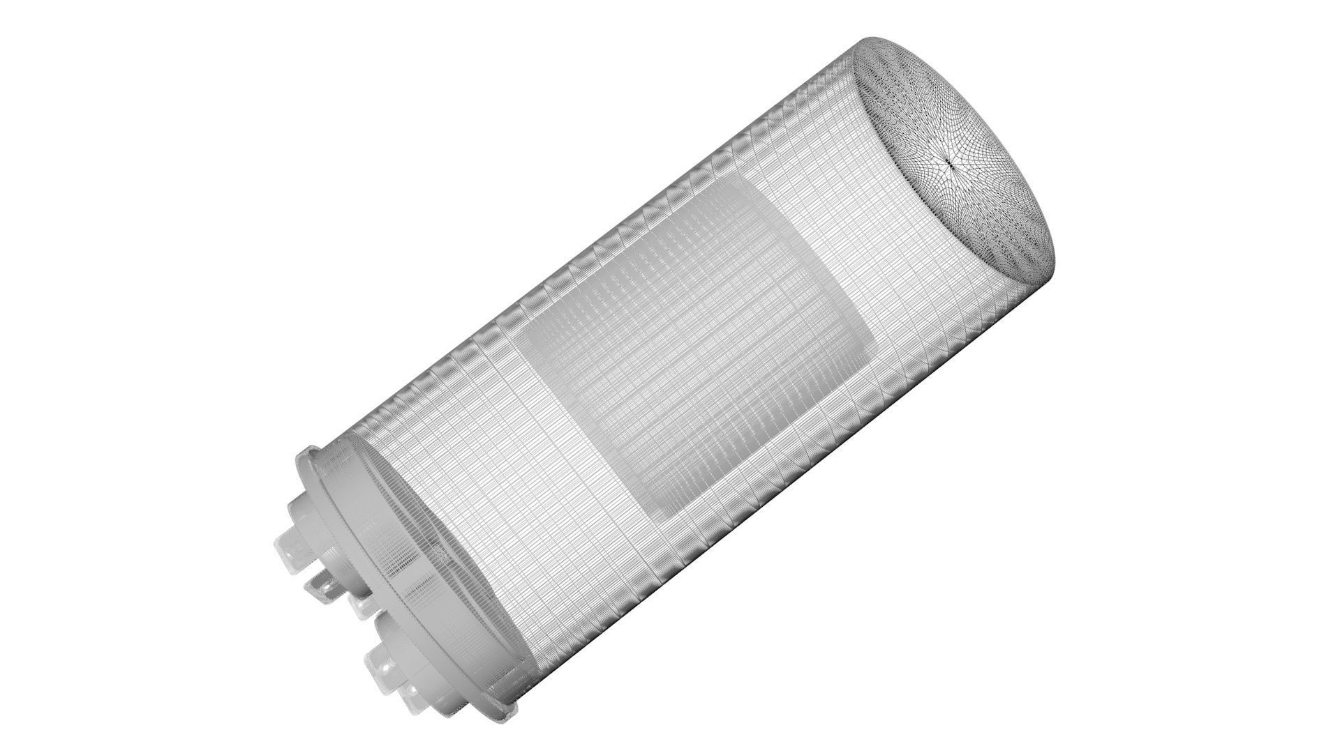 HVAC Capacitor 3D model_22