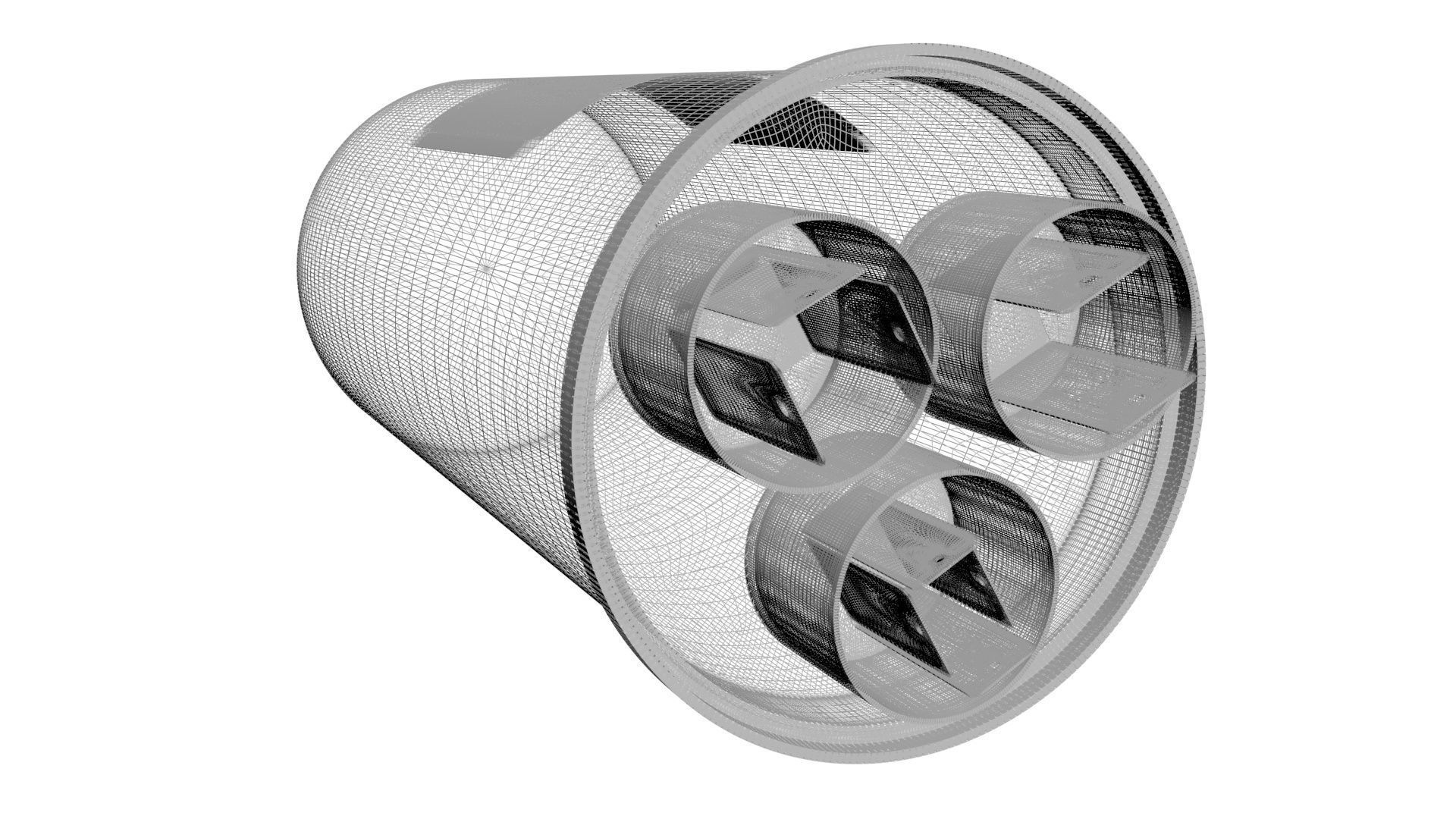 HVAC Capacitor 3D model_21