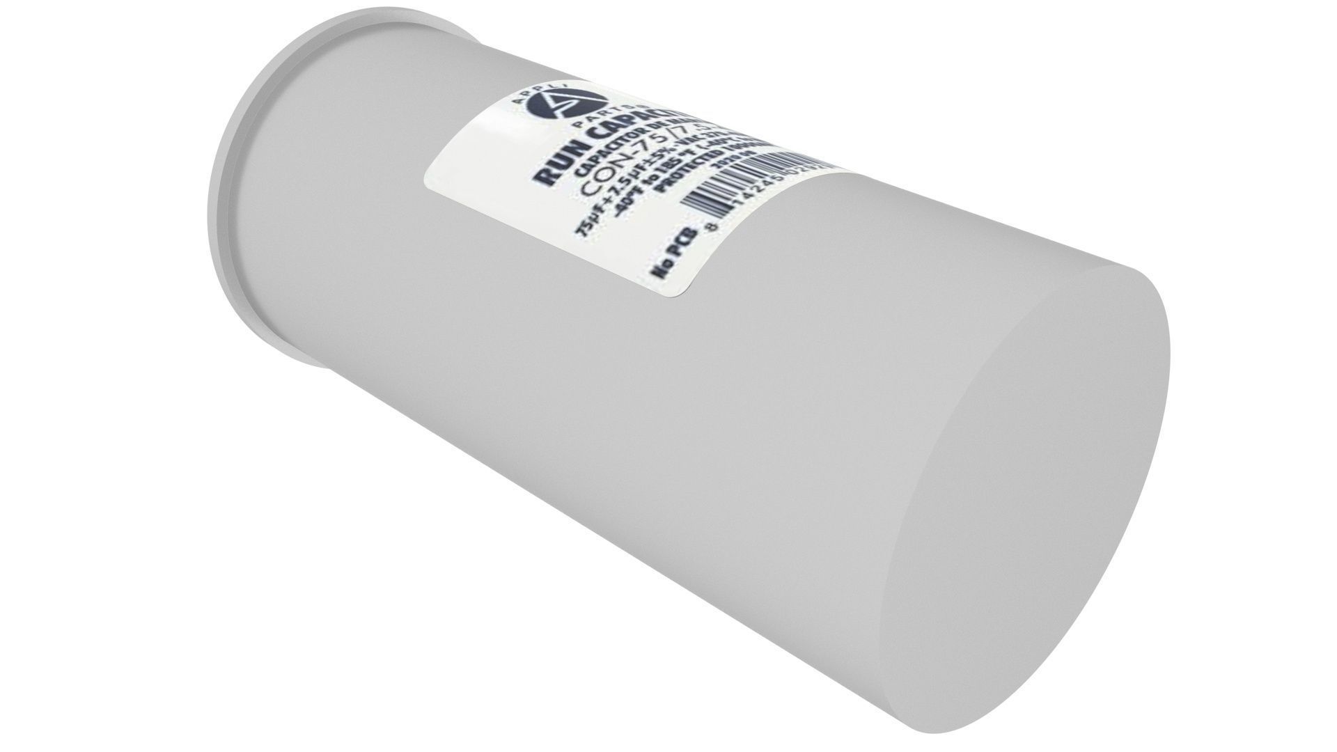 HVAC Capacitor 3D model_8