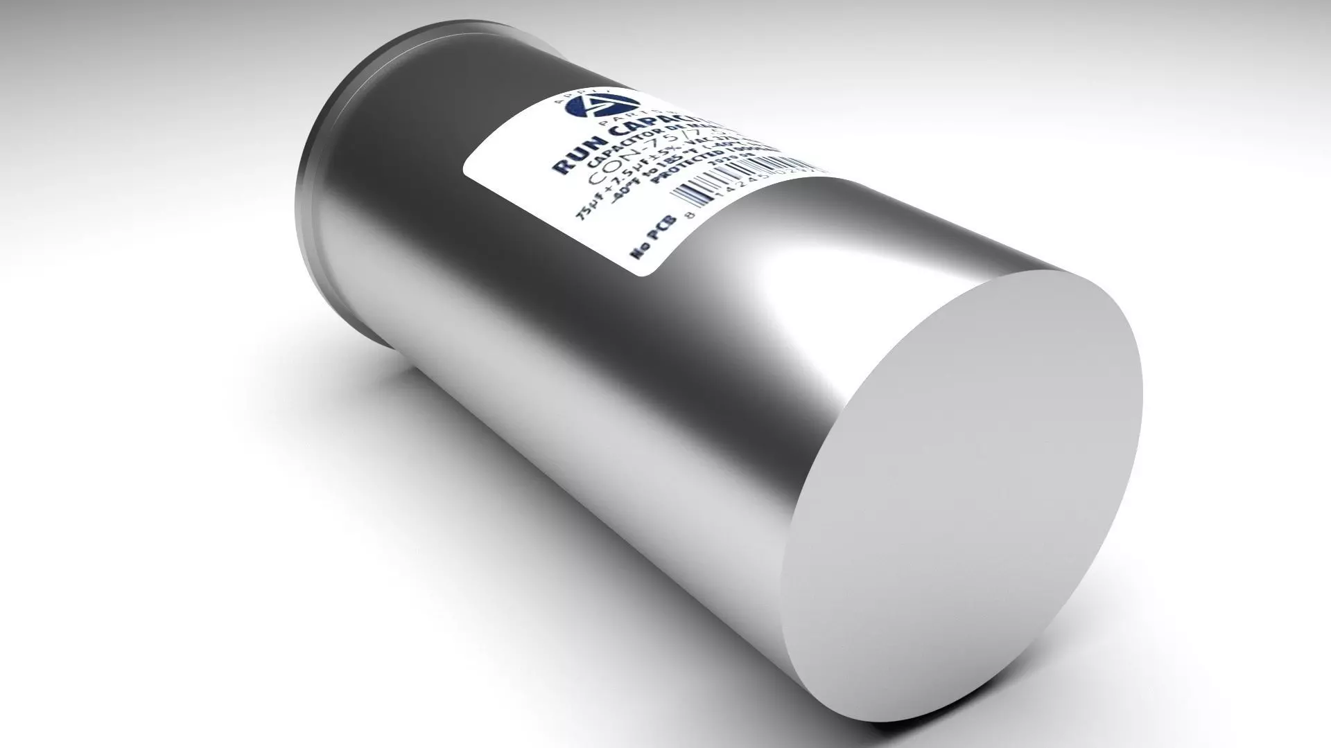 HVAC Capacitor 3D model_0