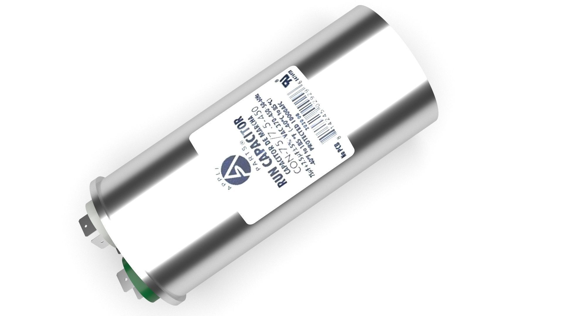 HVAC Capacitor 3D model_4