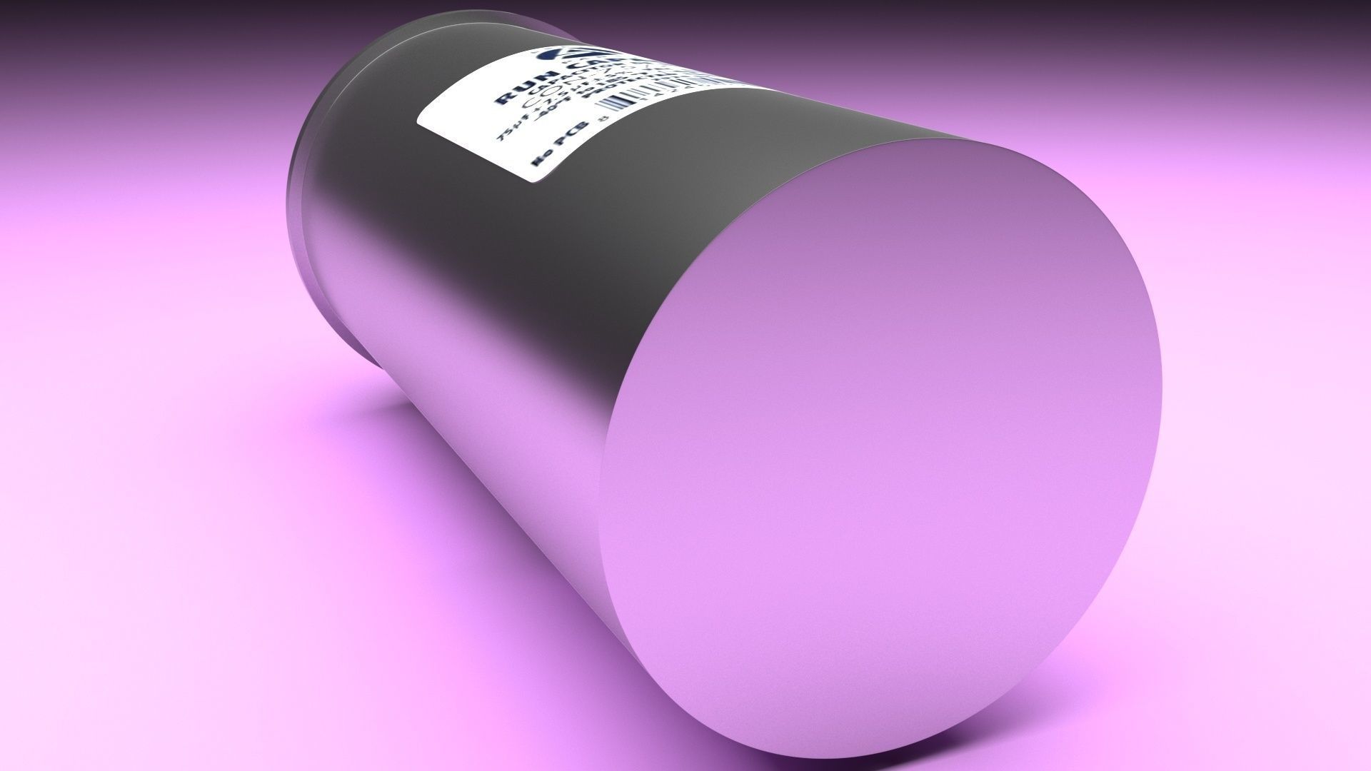 HVAC Capacitor 3D model_6
