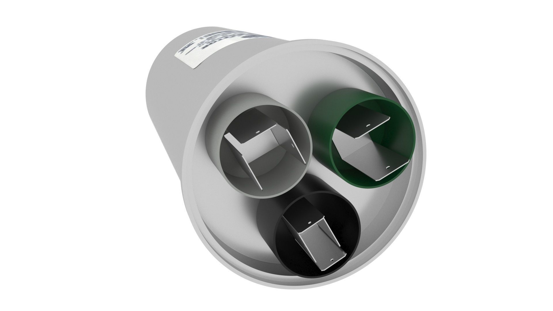HVAC Capacitor 3D model_10