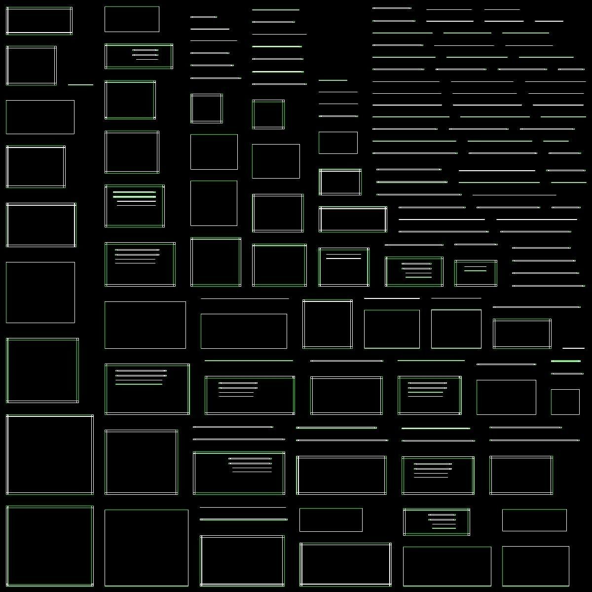 Christopher Guy Cubic Mirror Low-poly 3D model_24