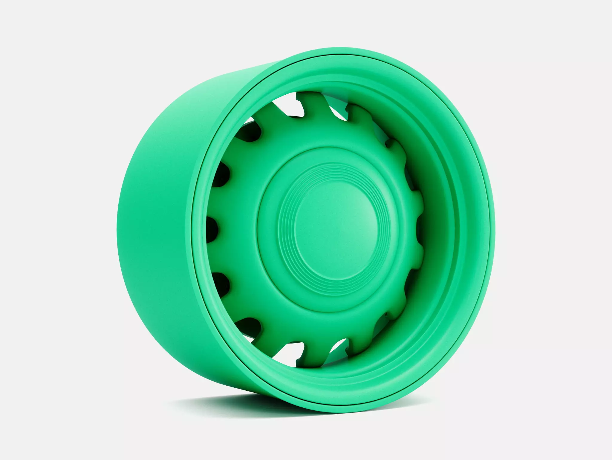 15x8 US Artillery 555 Wheel and Brake 3D print model_0