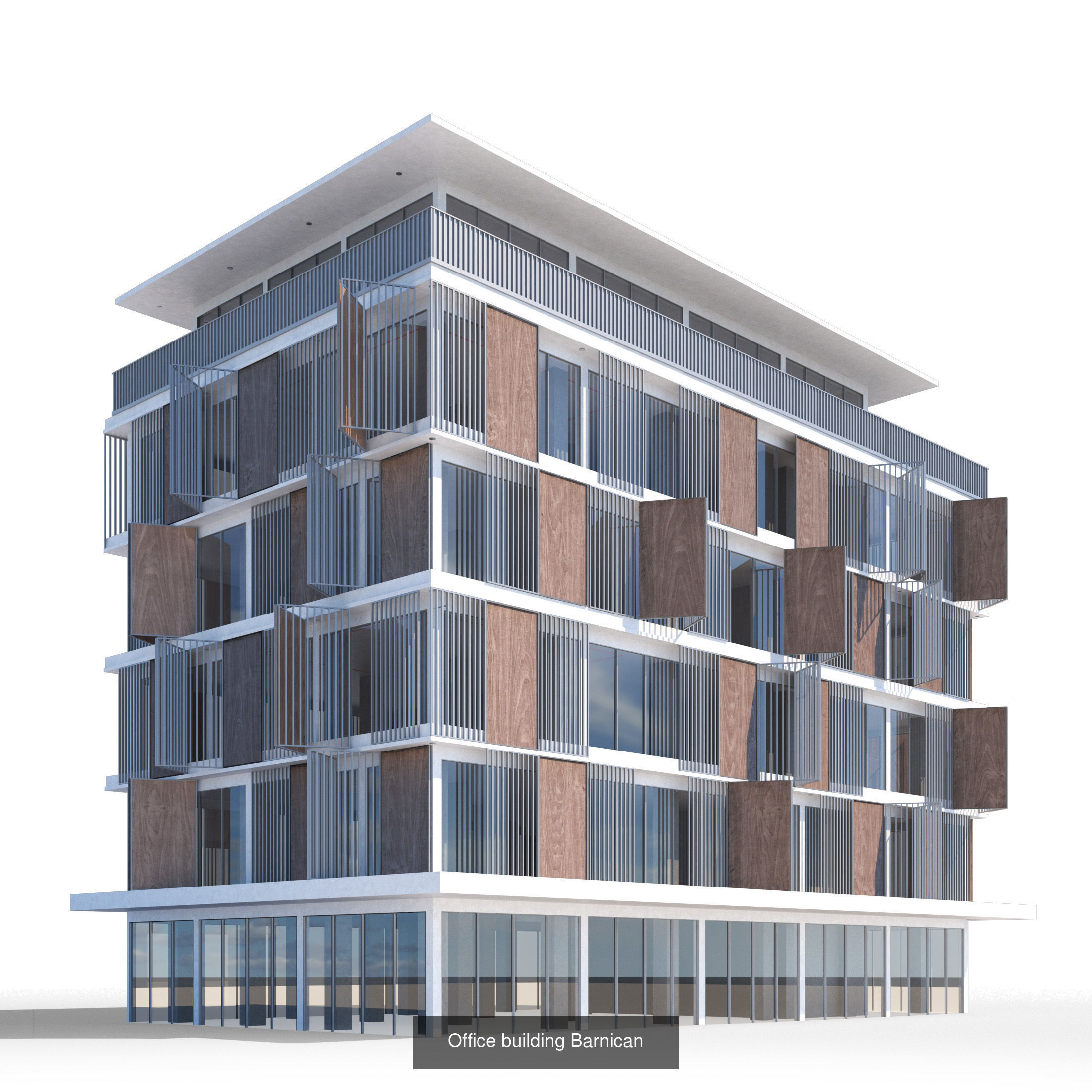 3D Buildings HD 3D Model Collection_3