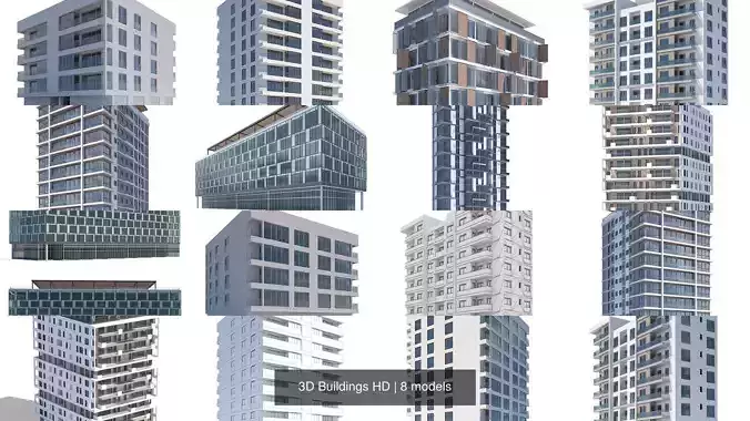 3D Buildings HD