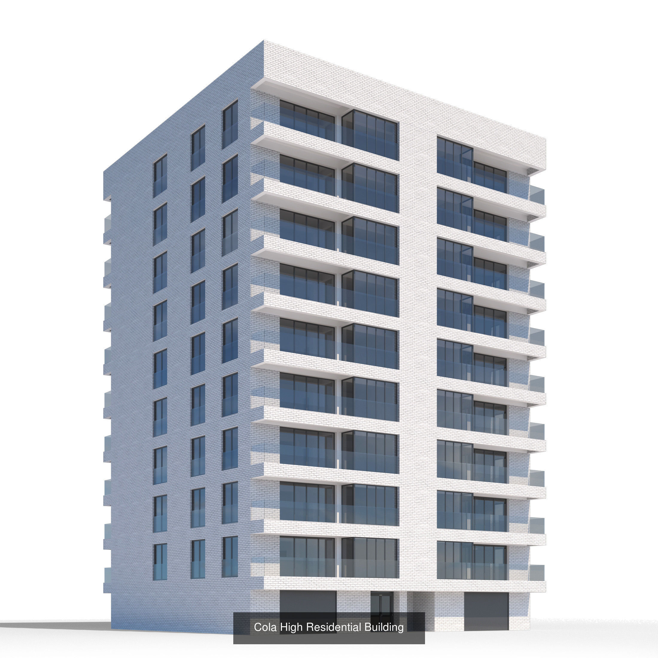 3D Buildings HD 3D Model Collection_2