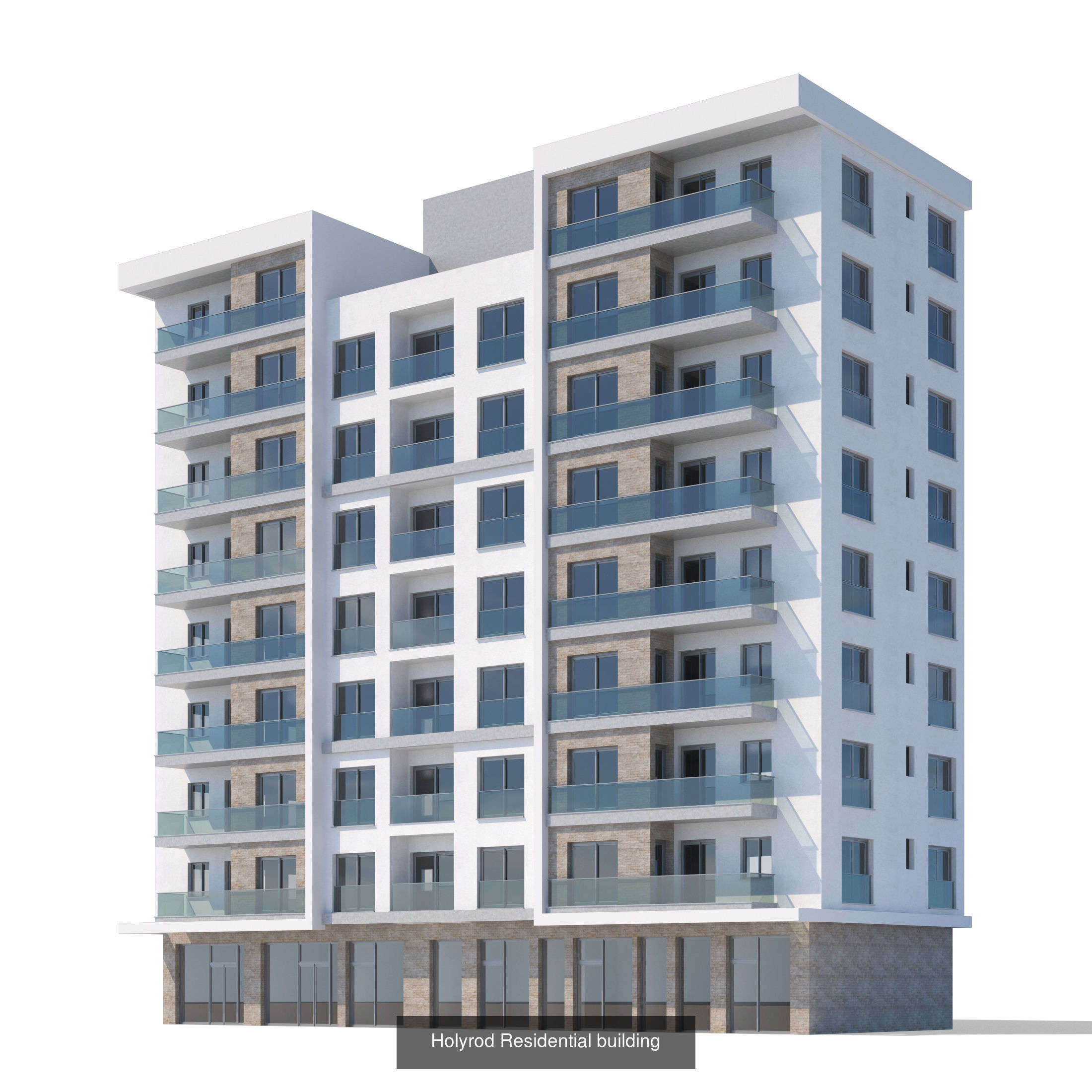 3D Buildings HD 3D Model Collection_4