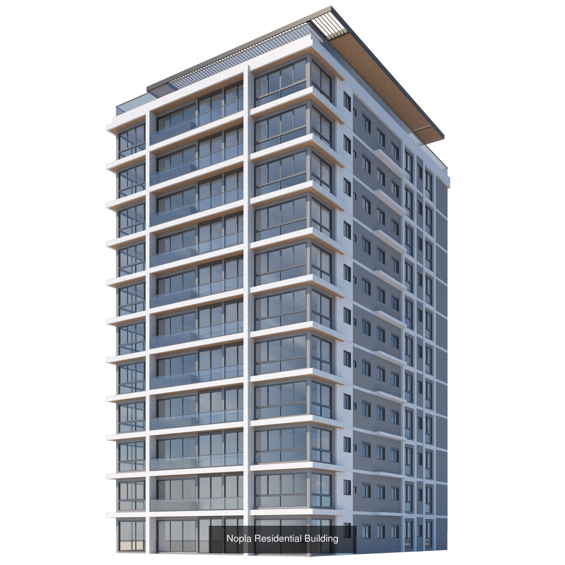 3D Buildings HD 3D Model Collection_5