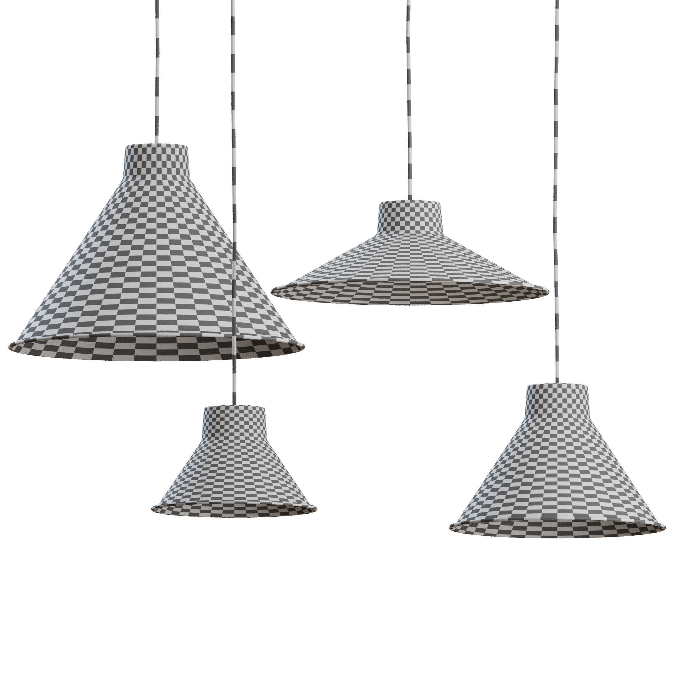 Top Pendant Lamps by Muuto 3D model_1