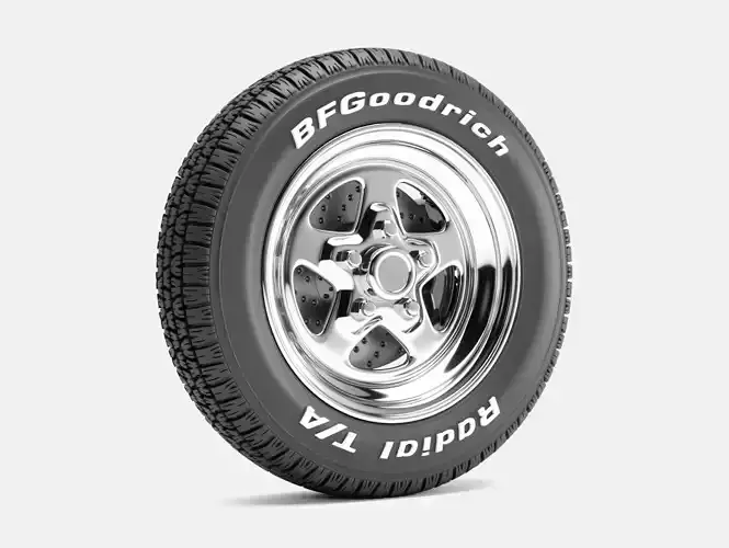 15x5 Weld Pro Star Wheel BFGoodrich Radial TA Tire