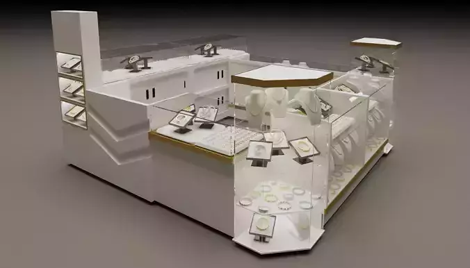 Jewelry Kiosk or Stall