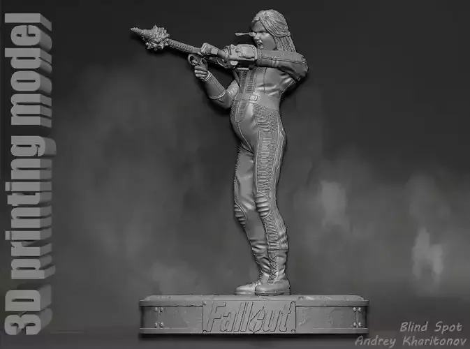 Steph Harper Fallout 3D print model